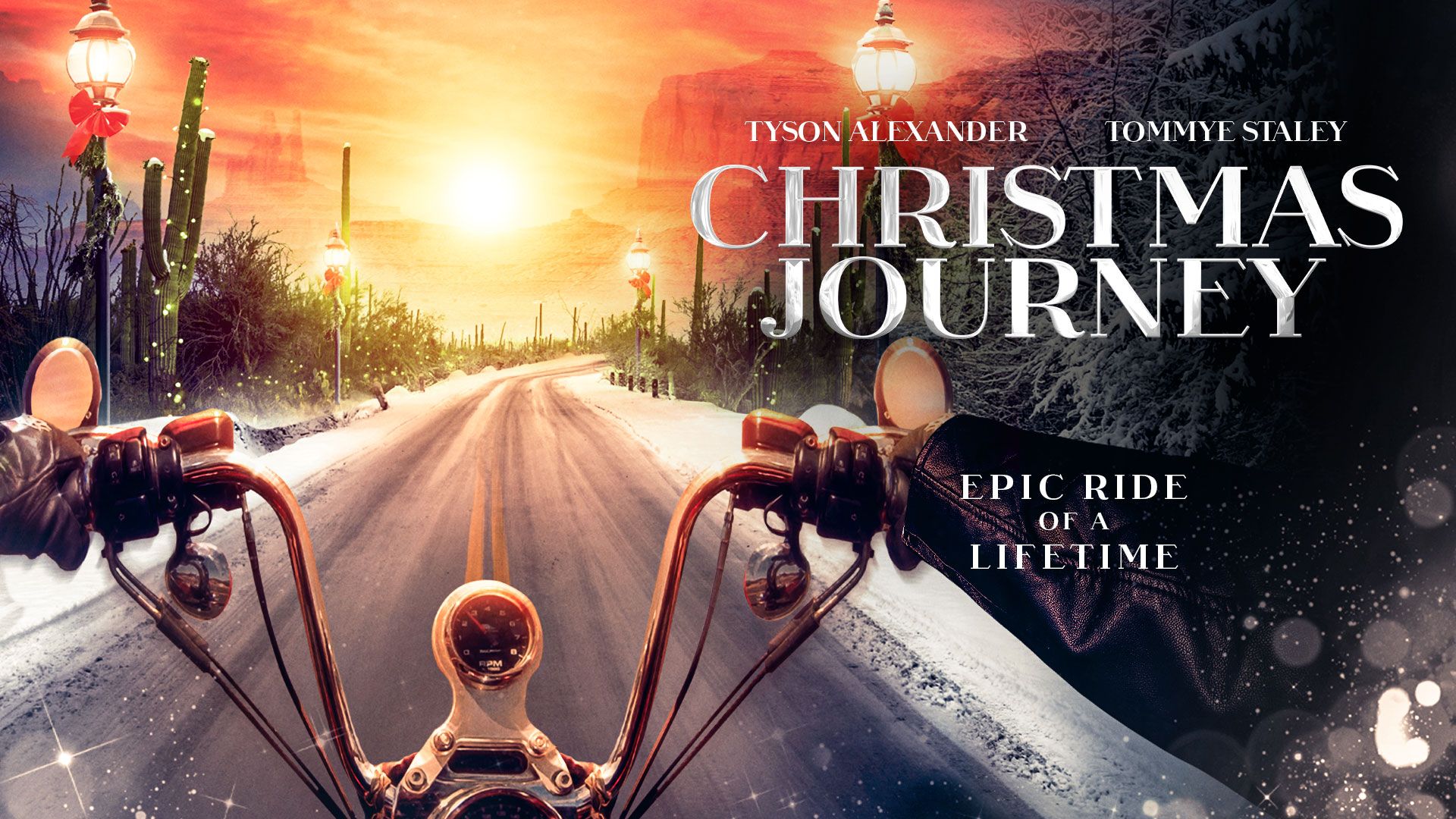Keyart for the movie Christmas Journey