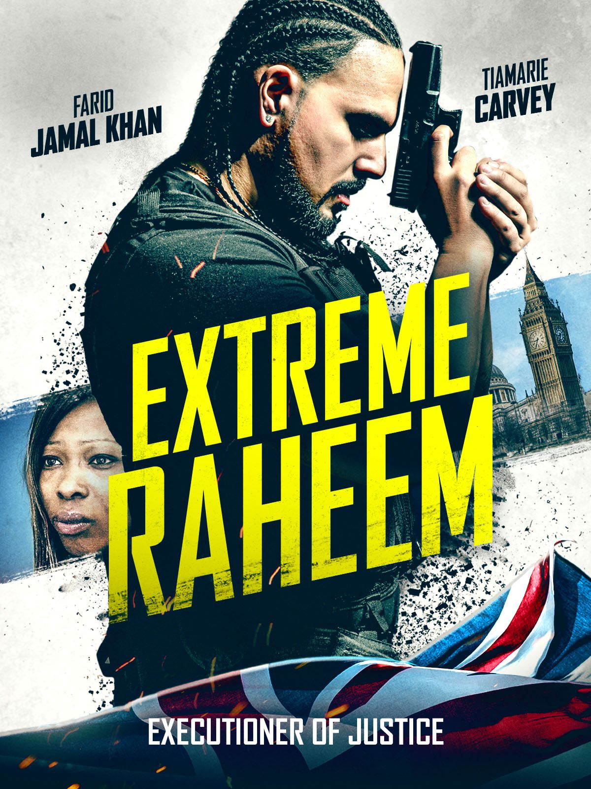 Keyart for the movie Extreme Raheem