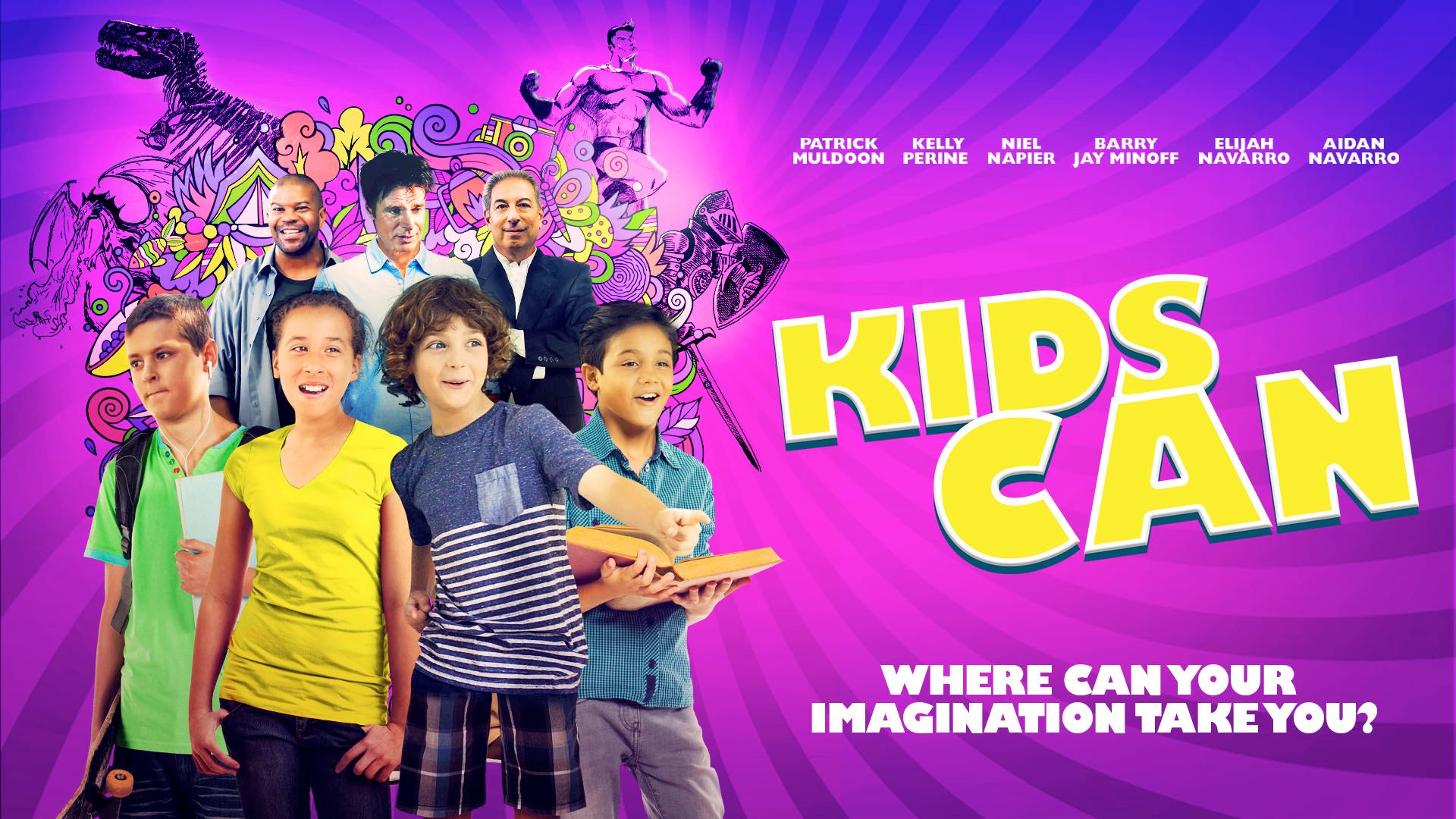 Keyart for the movie Kids Can