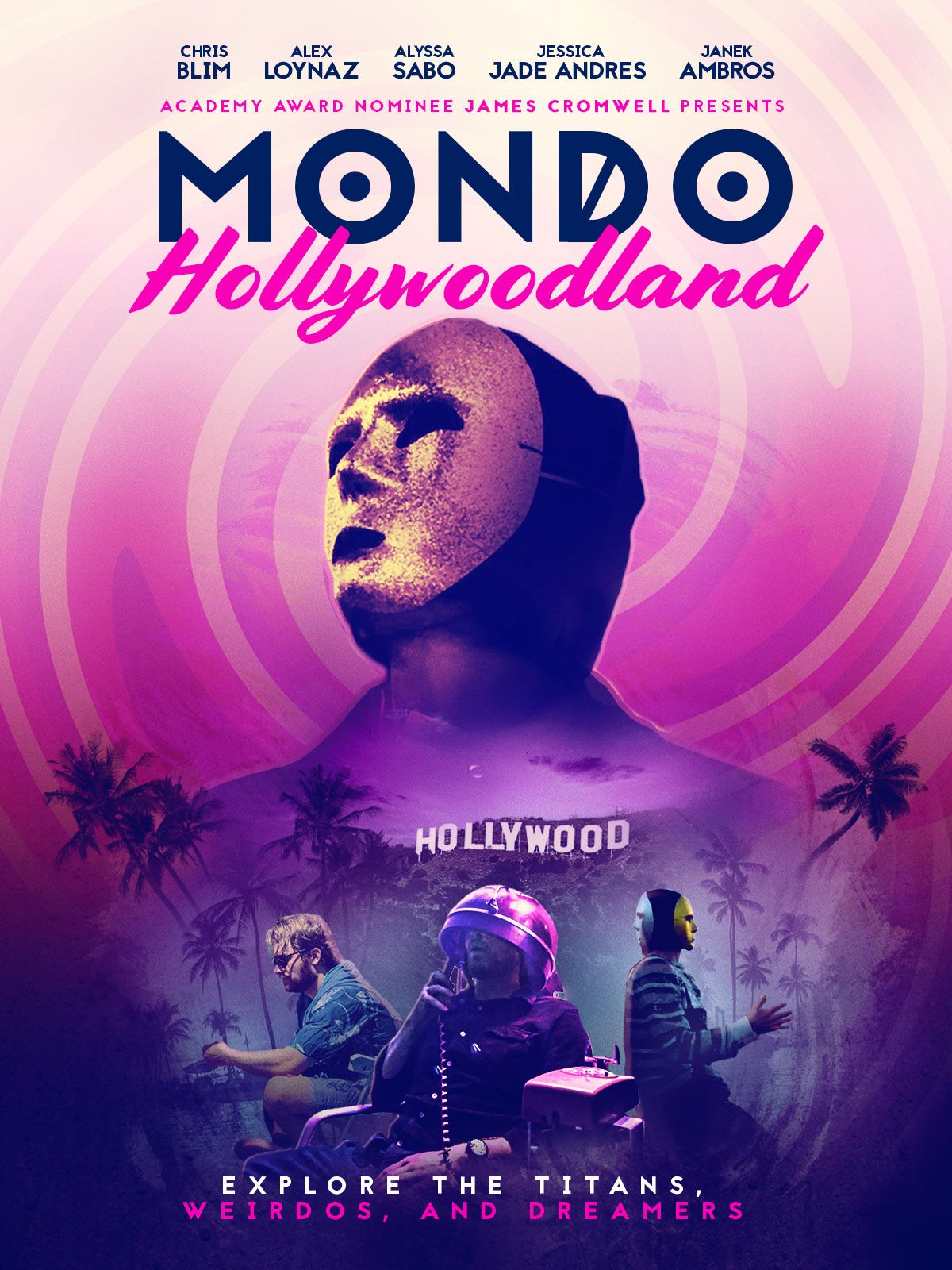 Keyart for the movie Mondo Hollywoodland