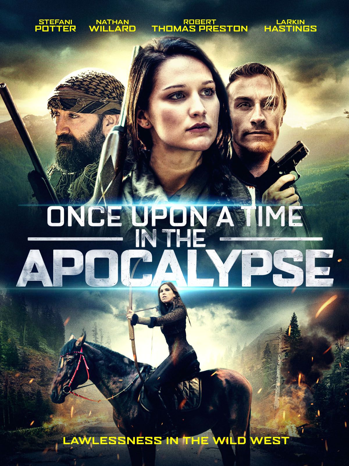 Keyart for the movie Once Upon a Time in the Apocalypse