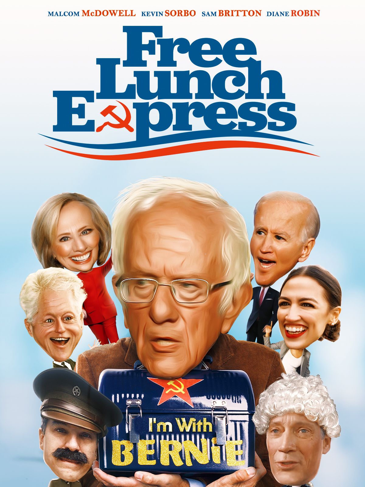 Keyart for the movie Free Lunch Express
