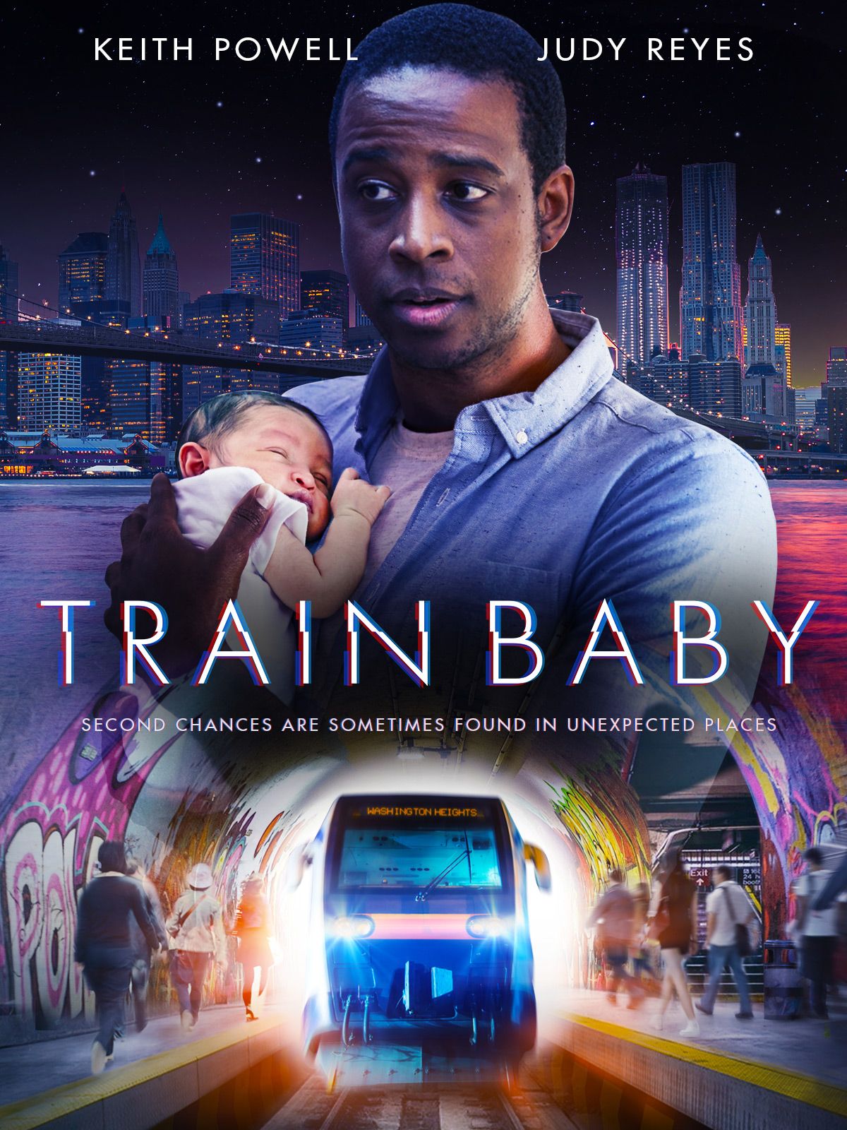 Keyart for the movie Train Baby