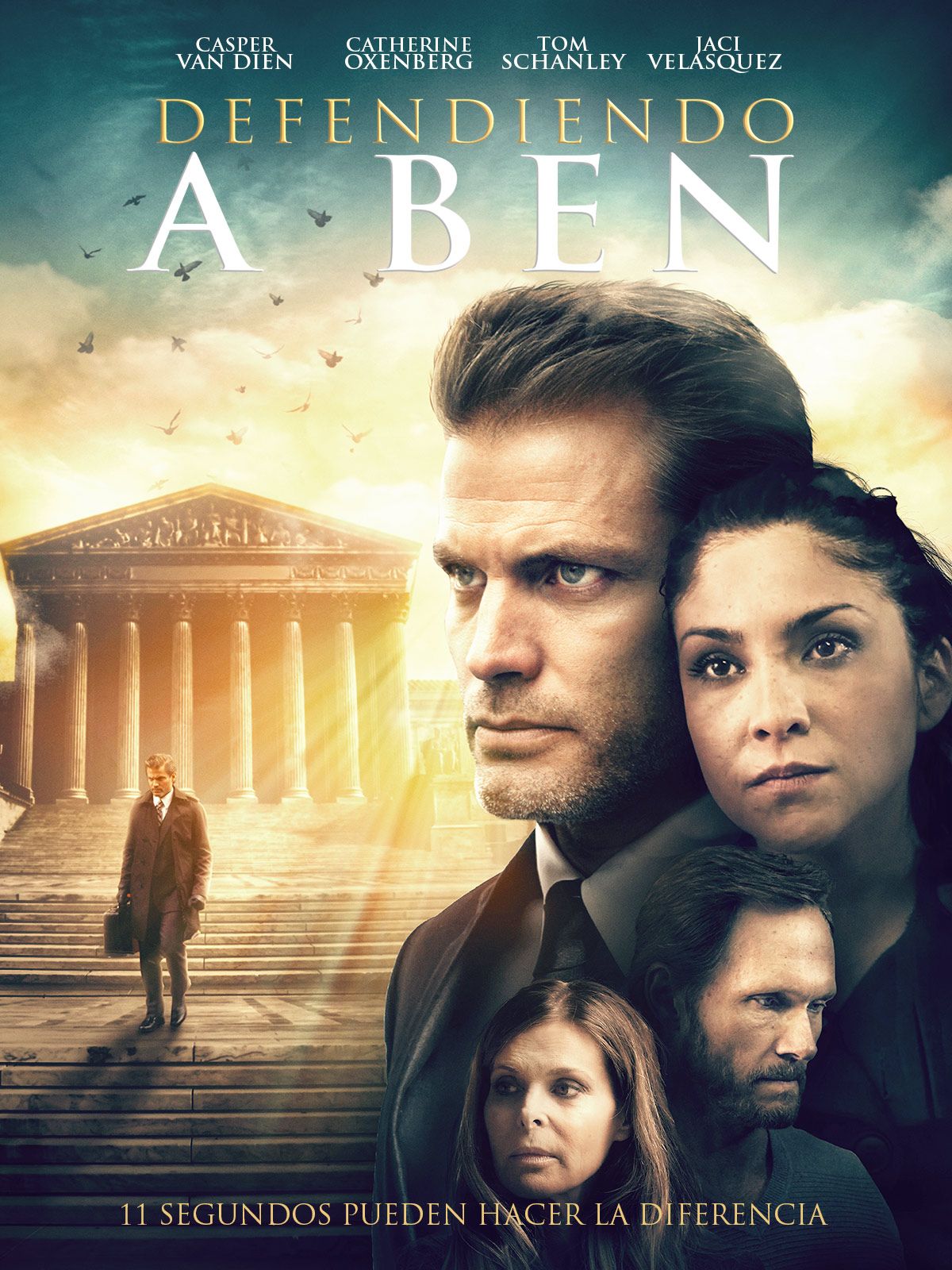 Keyart for the movie Acquitted by Faith (Spanish Title: Defendiendo A Ben)