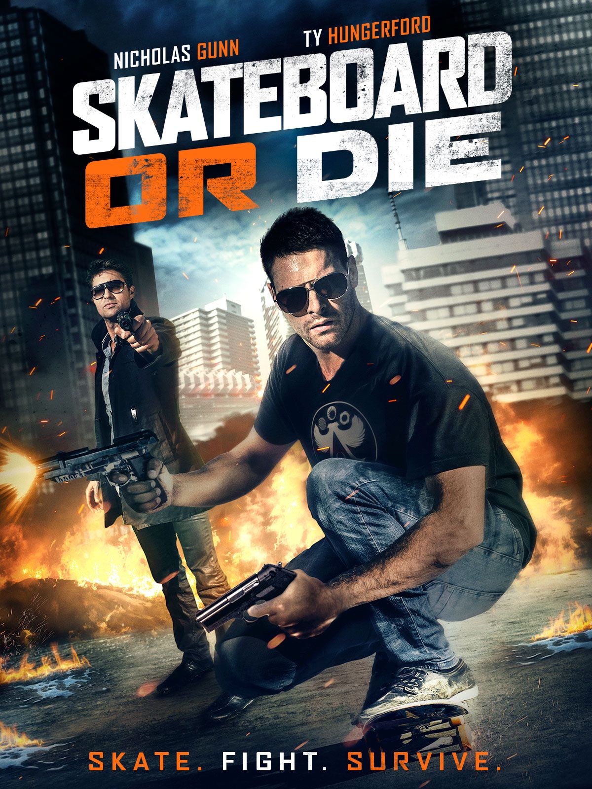 Keyart for the movie Skateboard or Die