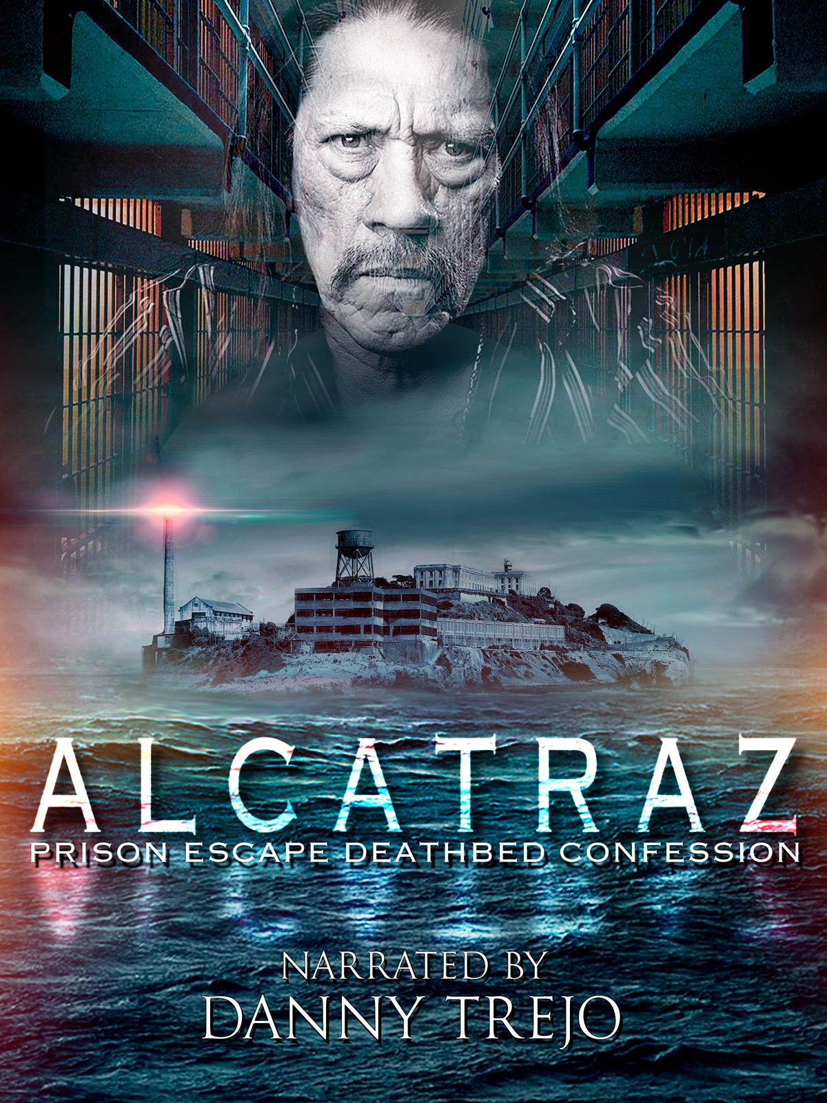 Keyart for the movie Alcatraz Prison Escape: Deathbed Confession