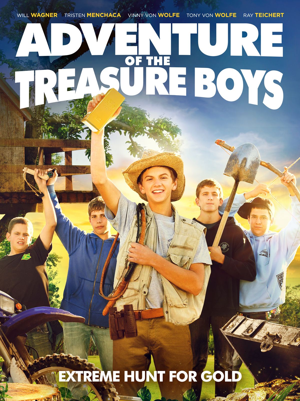 Keyart for the movie Adventure of the Treasure Boys