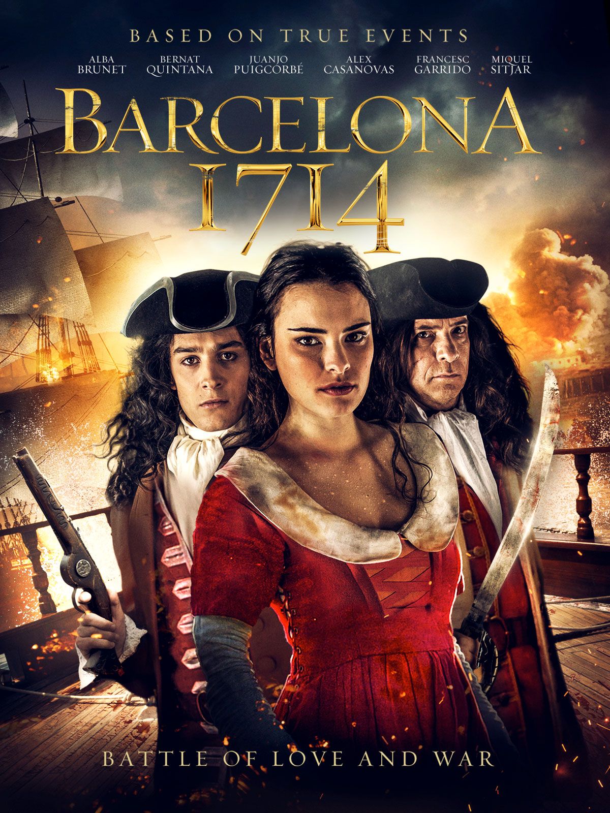 Keyart for the movie Barcelona 1714 (Spanish w/ English subs)