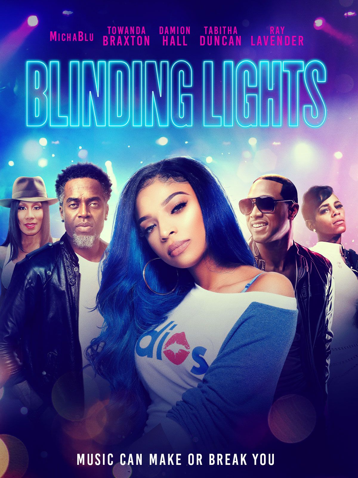 Keyart for the movie Blinding Lights